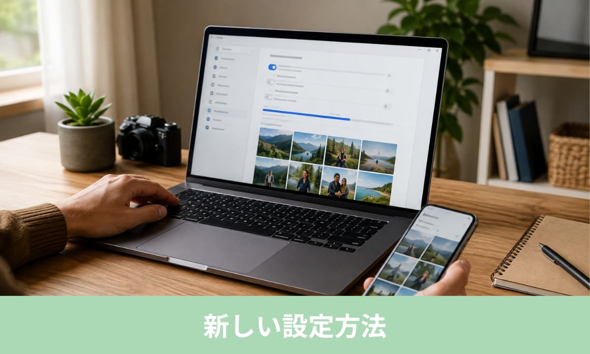 PCでGoogleフォトのバックアップを続けるには?新しい設定方法