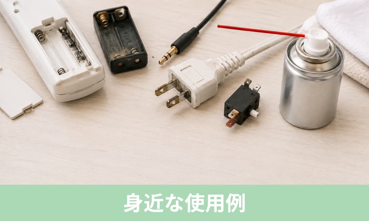 接着復活剤の使う身近な例