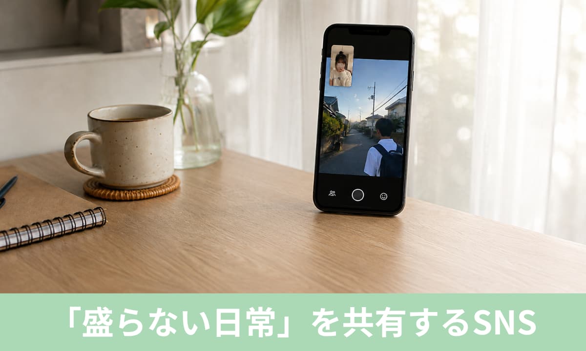 BeRealとは？「盛らない日常」を共有するSNS